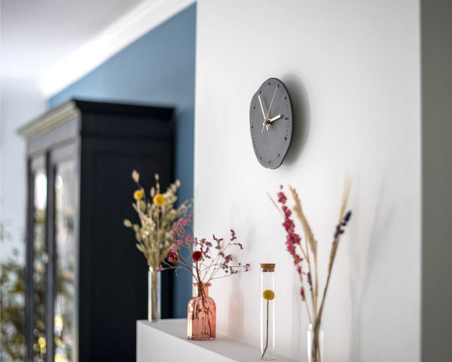 Improviser clock - dark grey