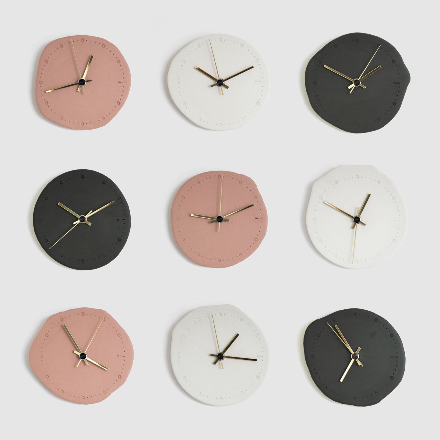 Improviser clock - dark grey
