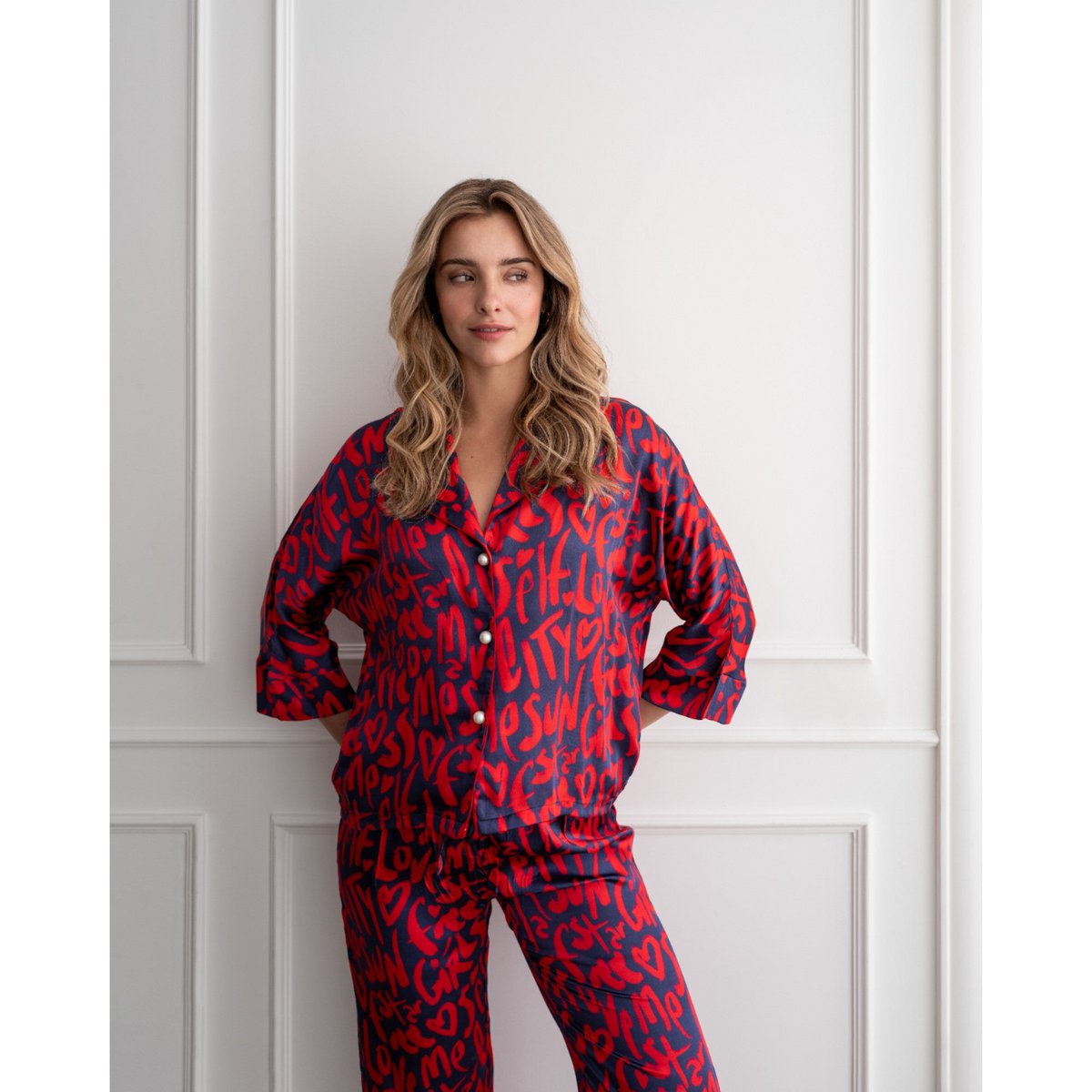 Bluse Loose Cut Love