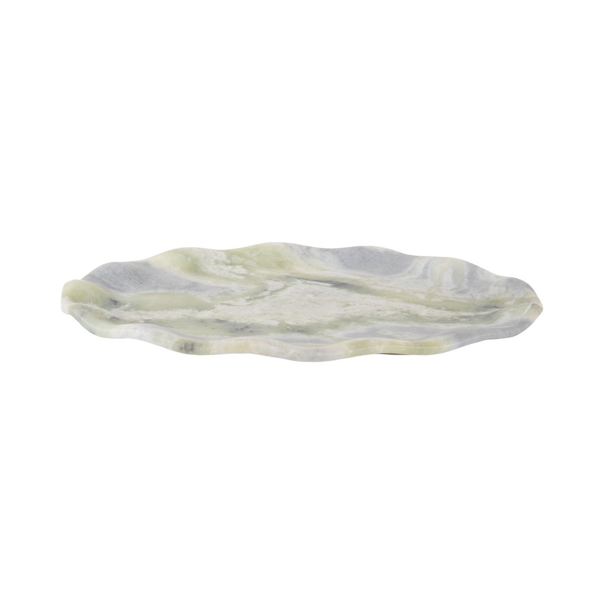 Marmor Tablett oval L