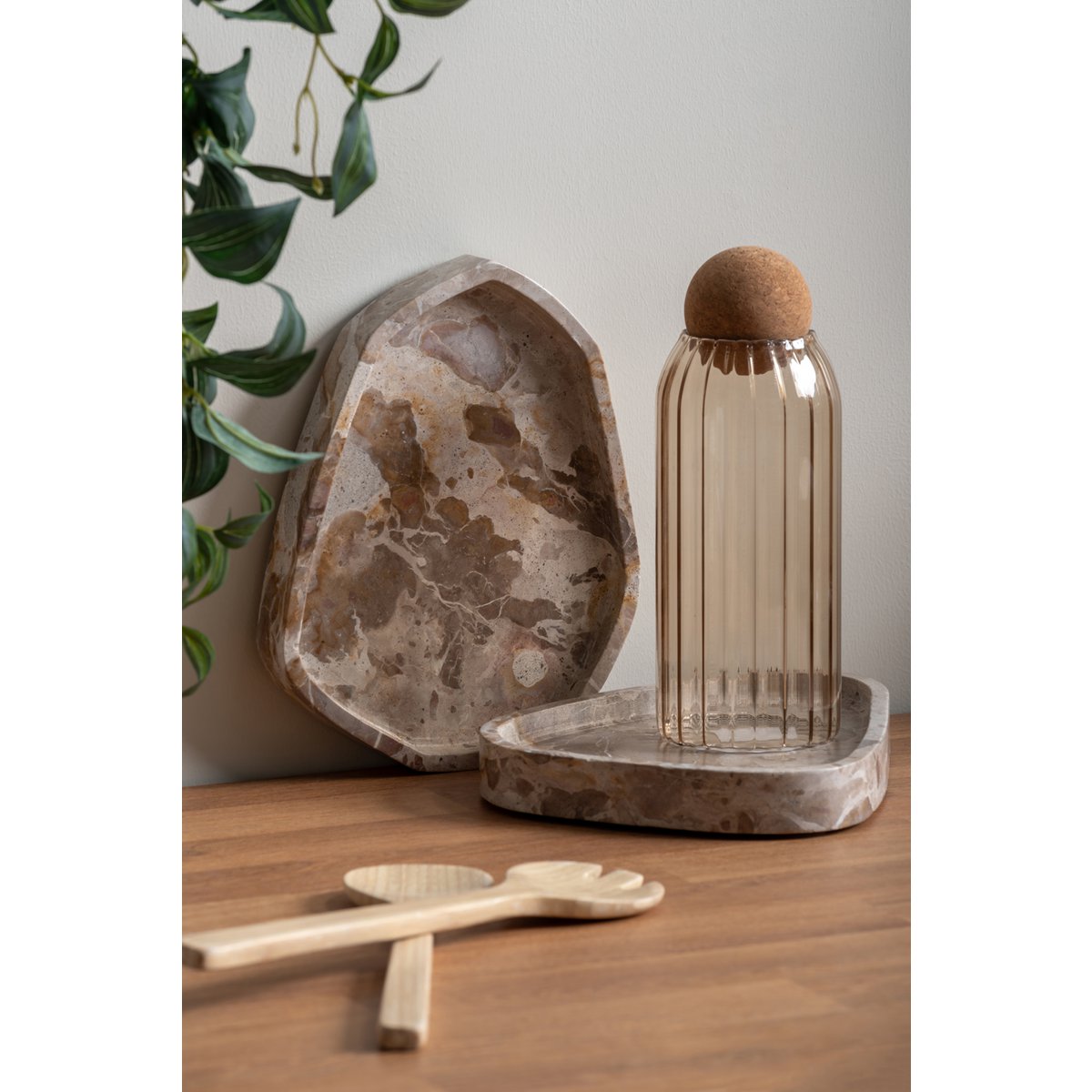 Organic Marmor-Tablett