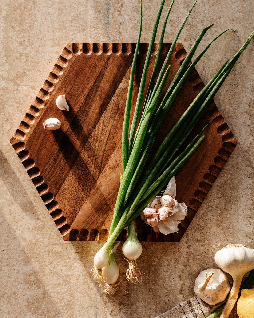 MONA Small Wooden Serving Tray