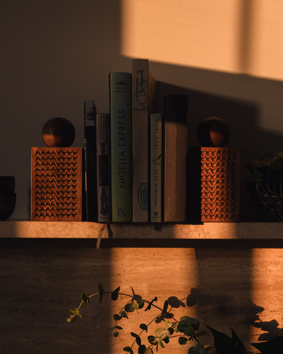 PAR Wooden Bookends