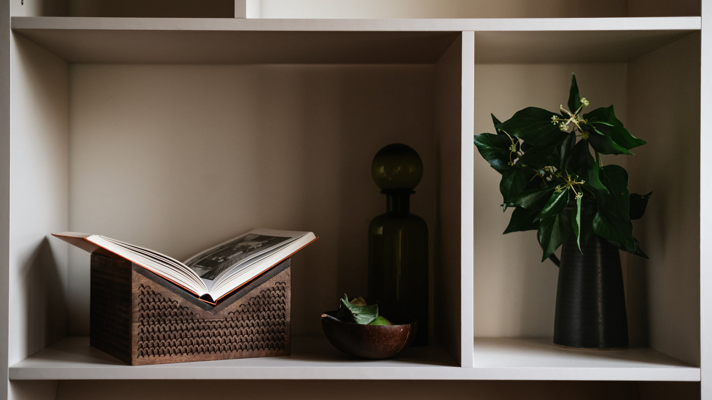 KRUNA Wooden Book Stand