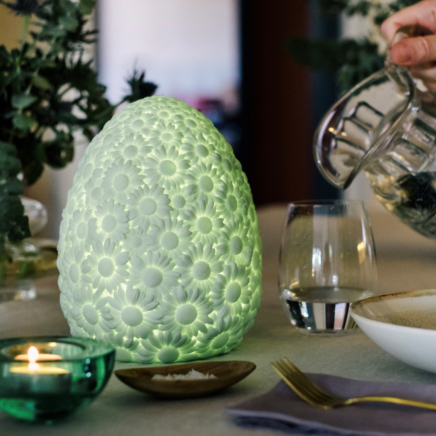 the daisy lamp
