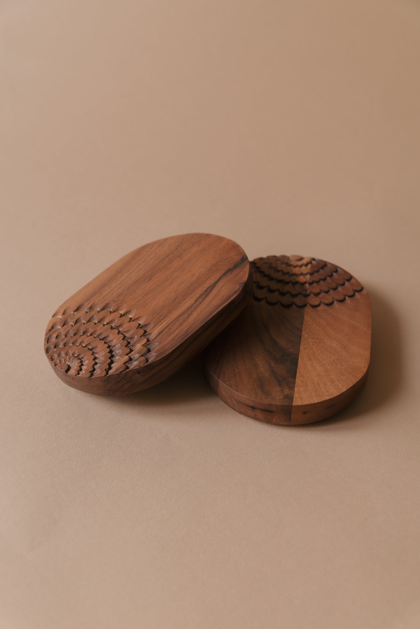 NINA Oval Wooden Coasters