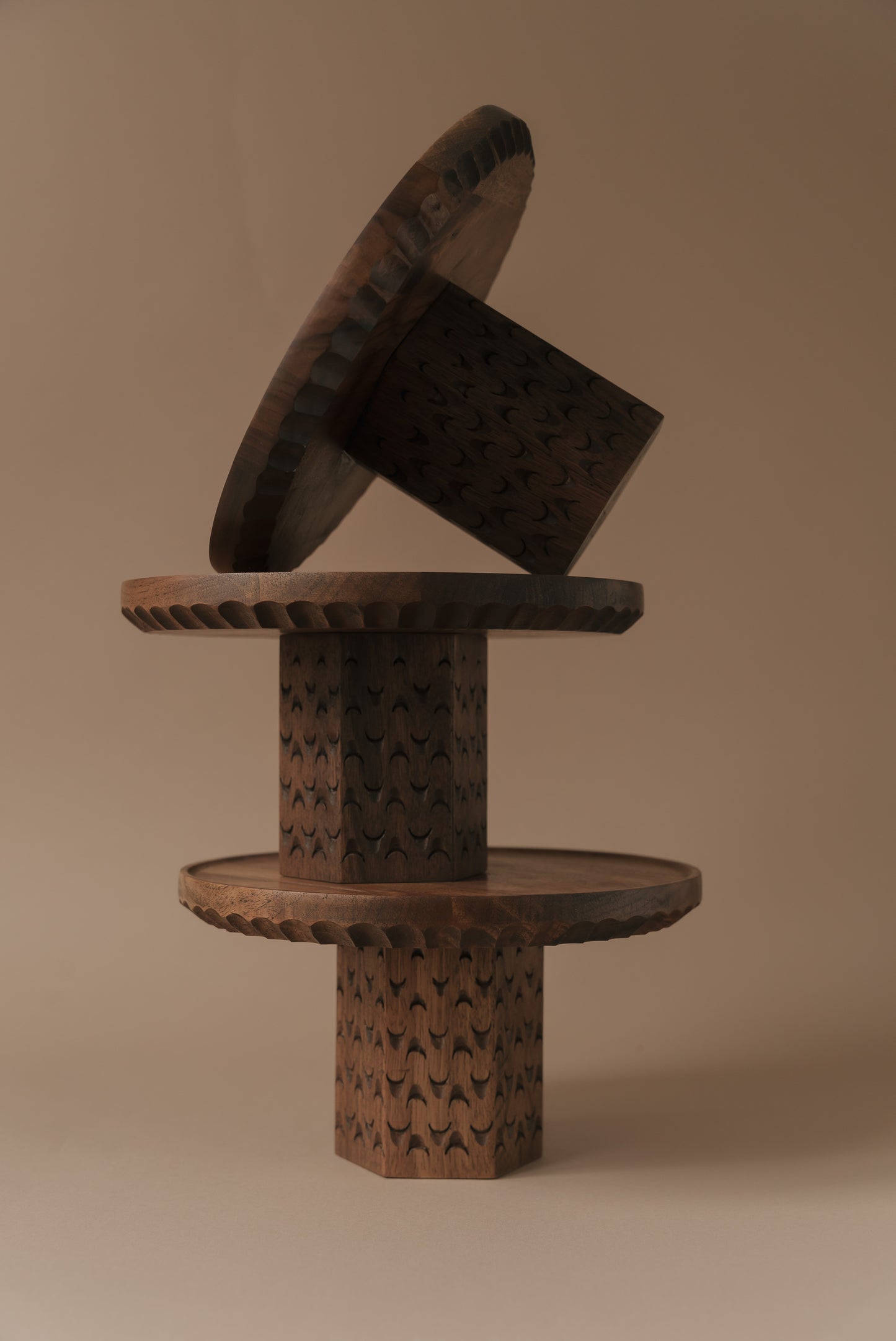 DVOR Wooden Centrepiece
