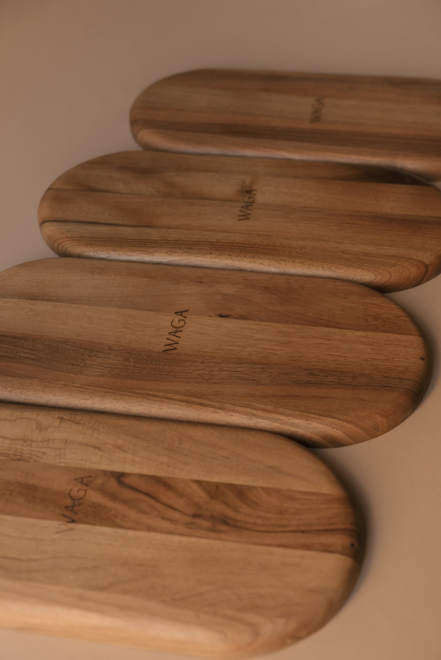 NORA Oval Wooden Serving Platter