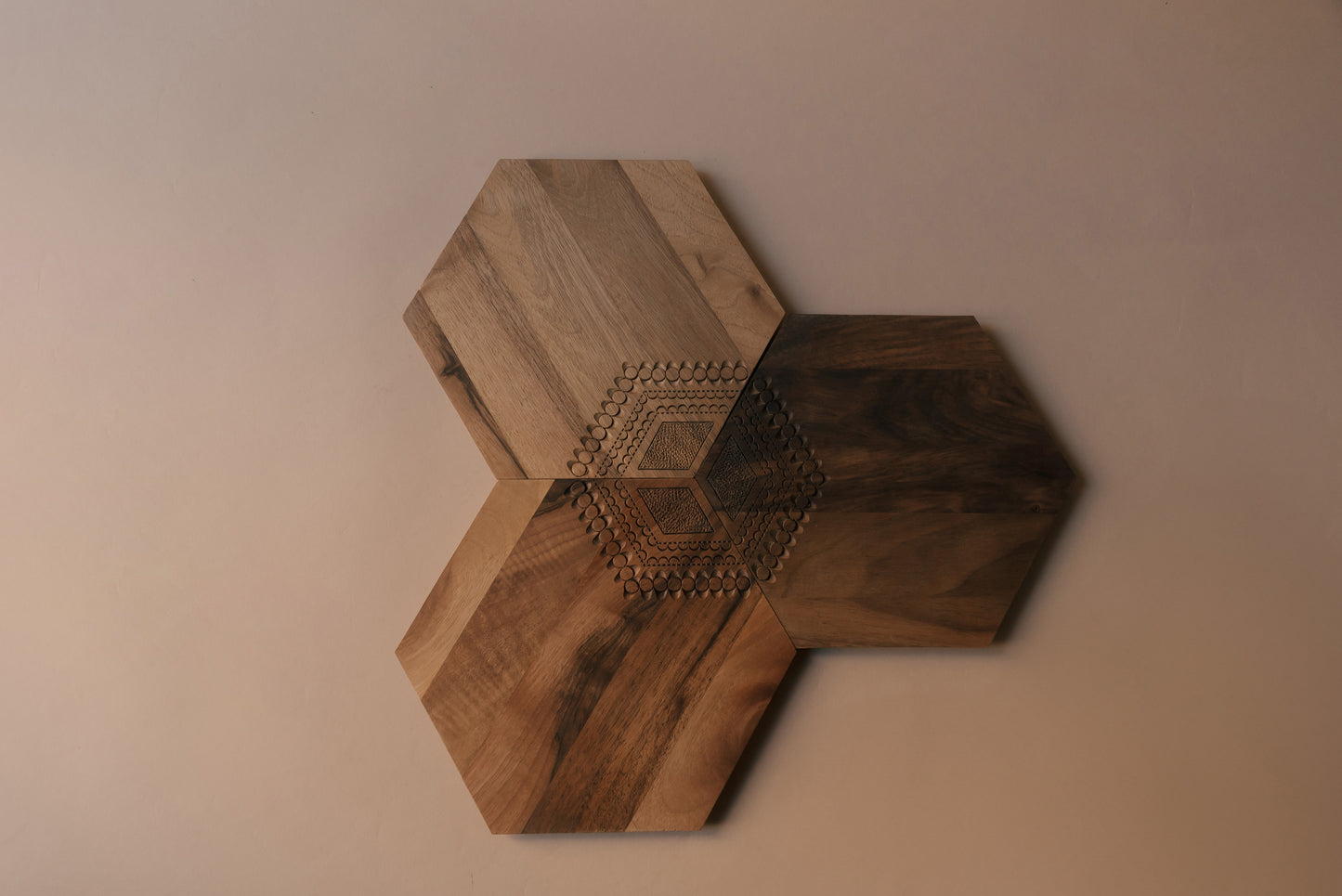 TRIPTIH Wooden Serving Tray Set