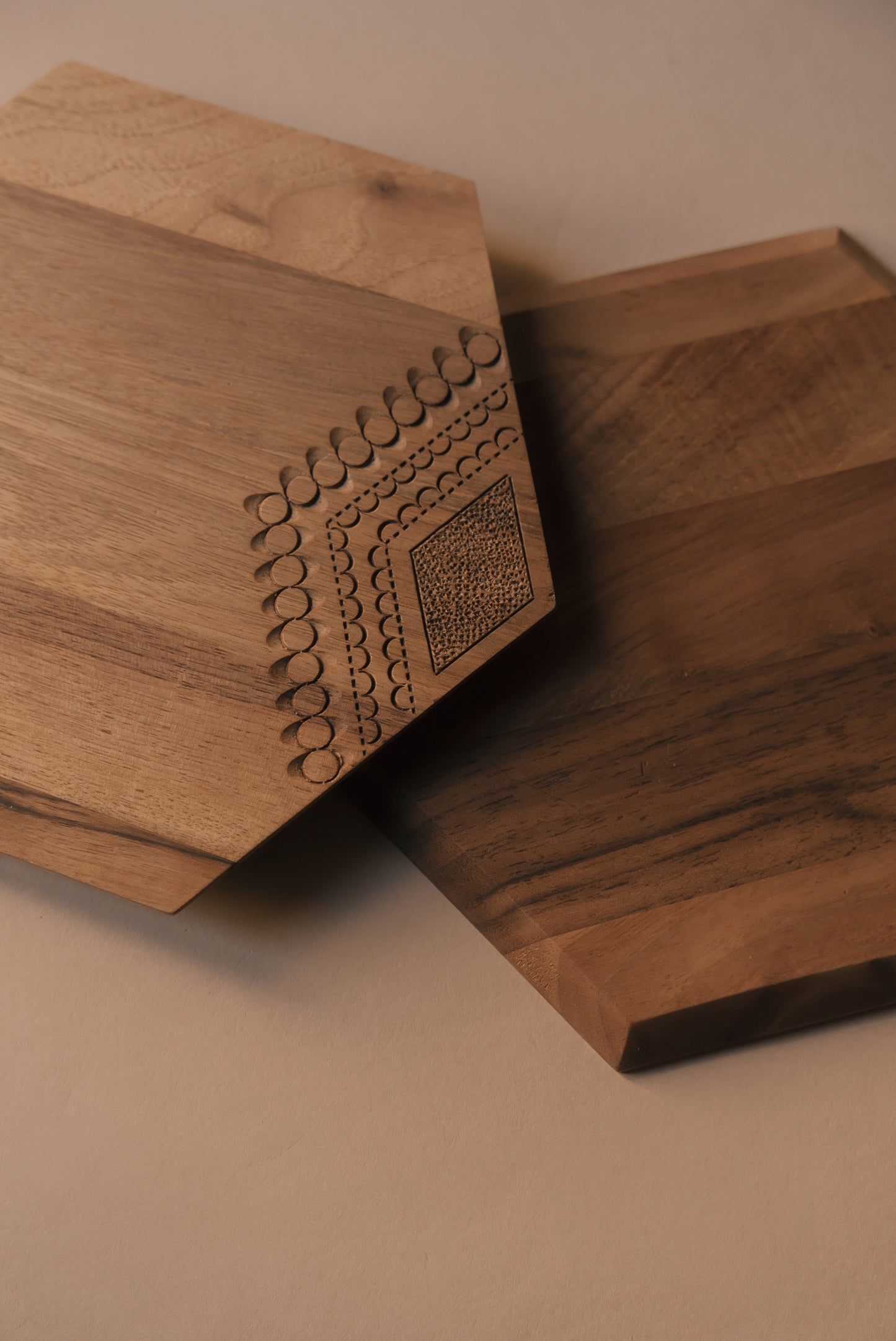 TRIPTIH Wooden Serving Tray Set