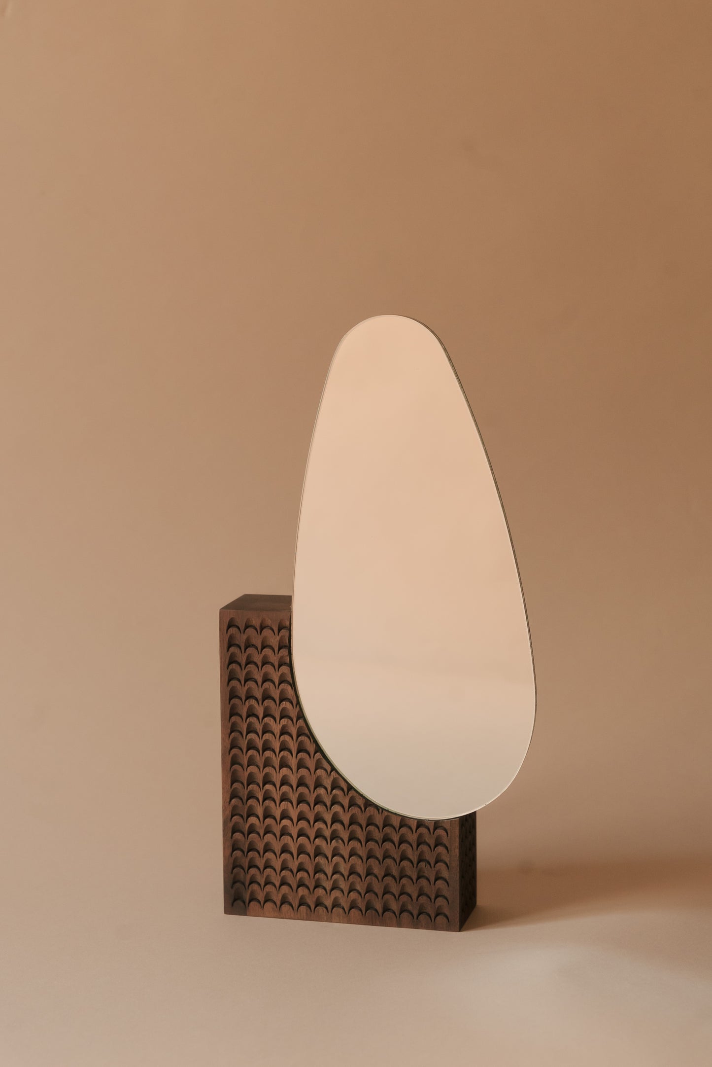 SJAJ Wooden Table Mirror