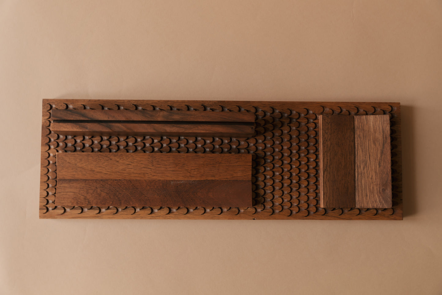 MIRAN Wooden Desk Organiser