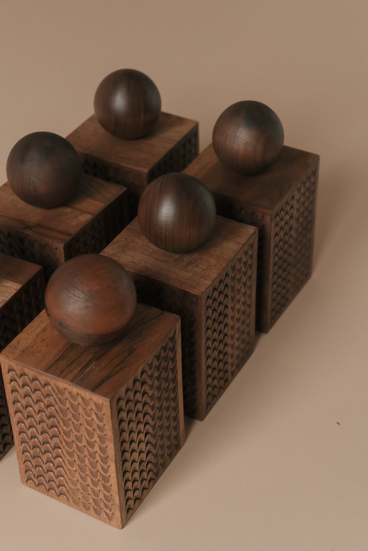 PAR Wooden Bookends