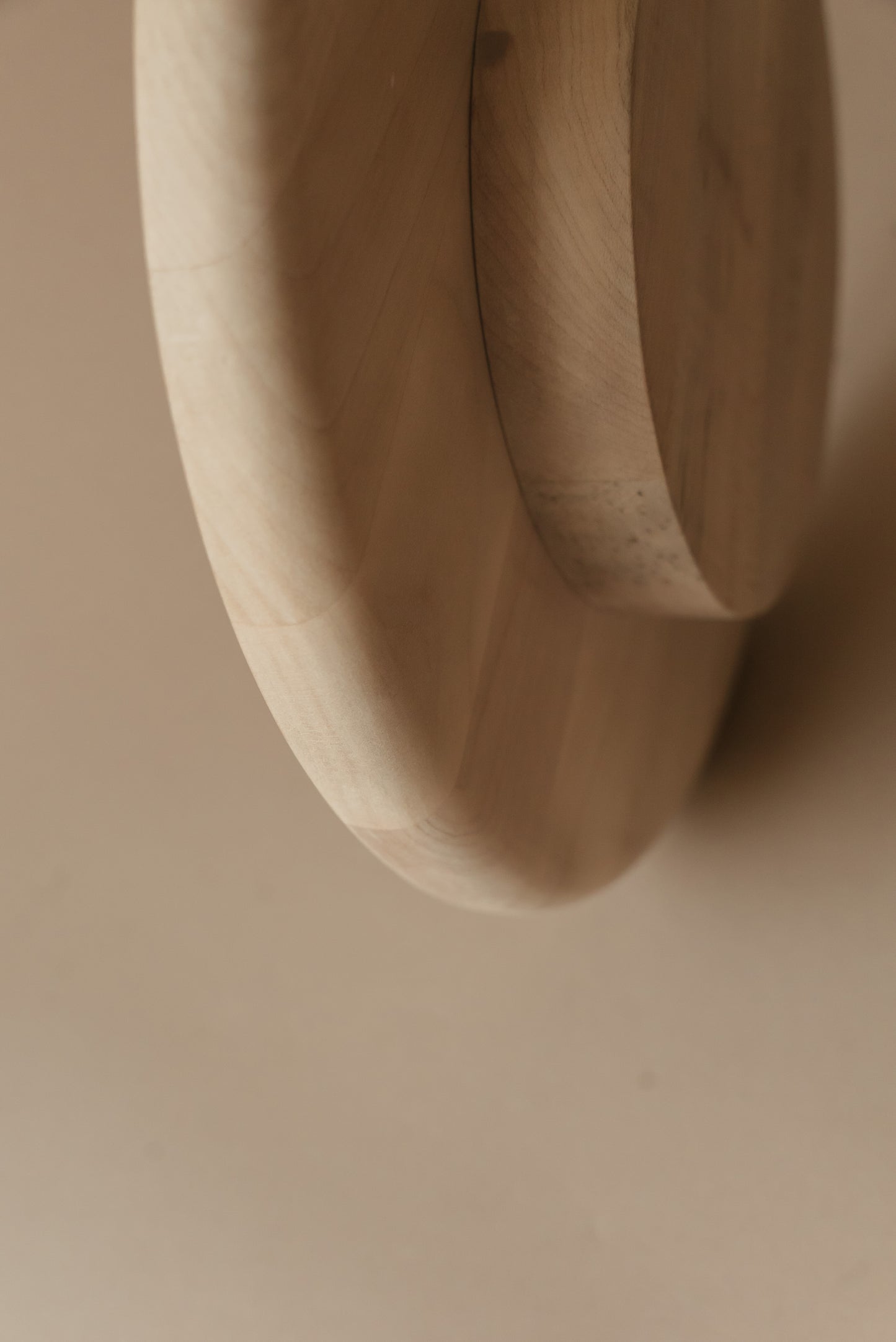 AVA Round Wooden Serving Tray