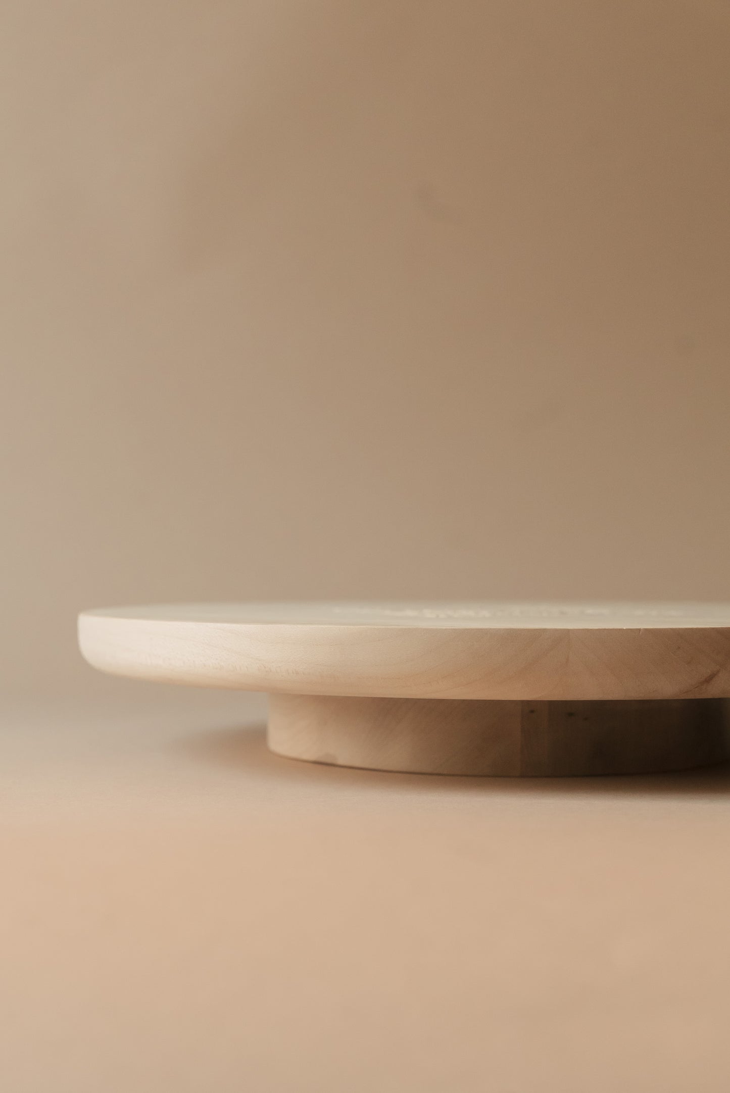 AVA Round Wooden Serving Tray