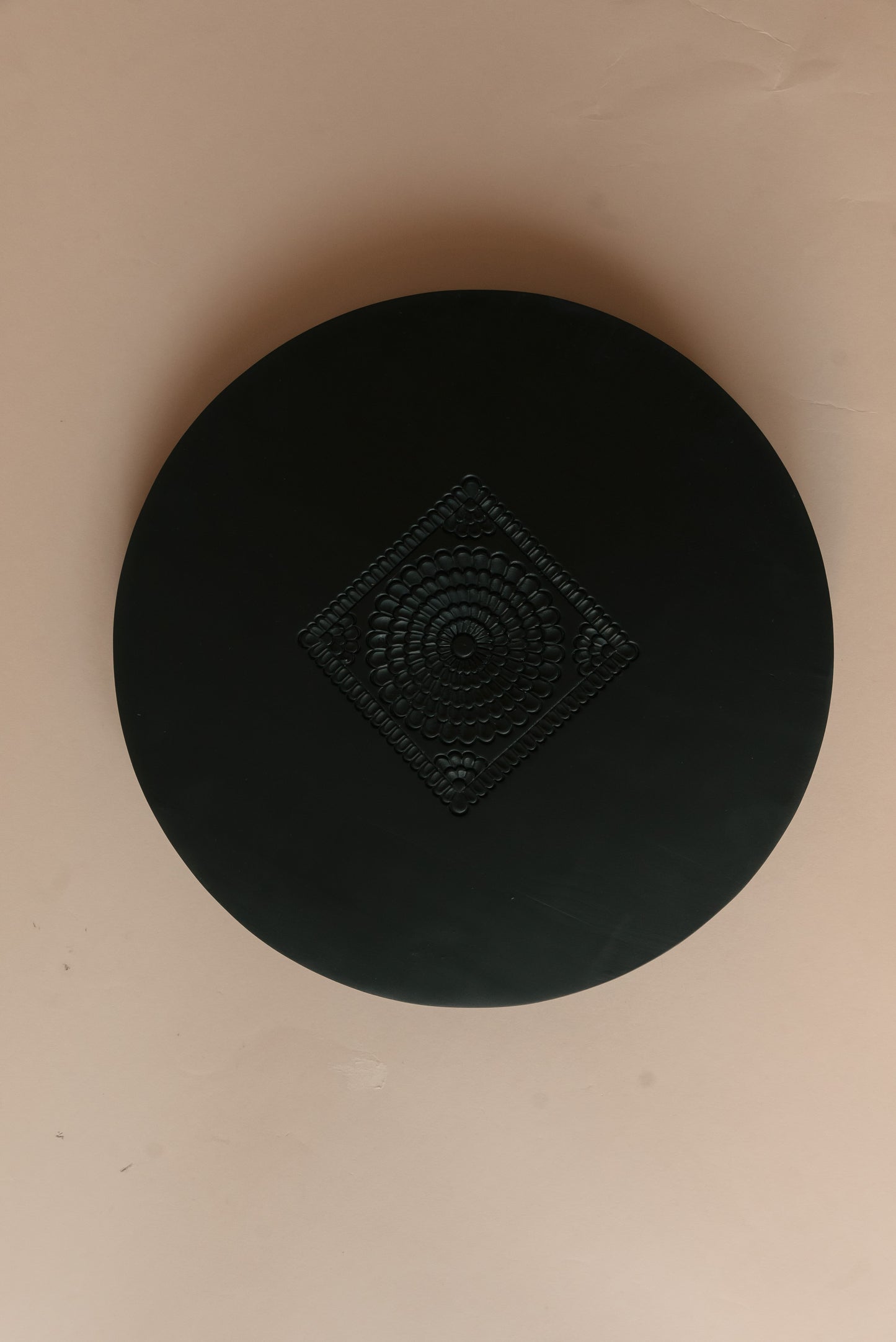 AVA Round Wooden Serving Tray