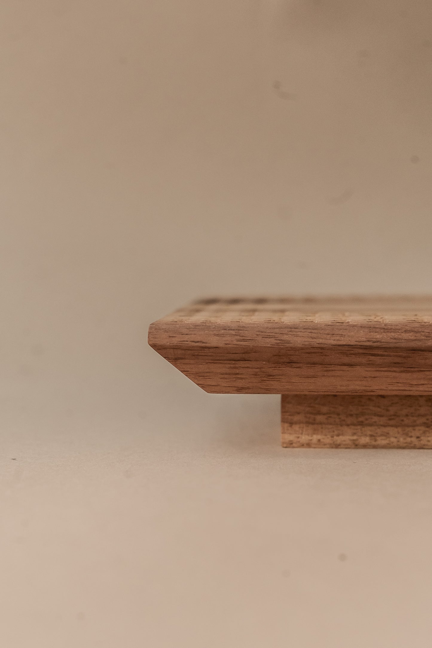 TISA Long Wooden Serving Tray