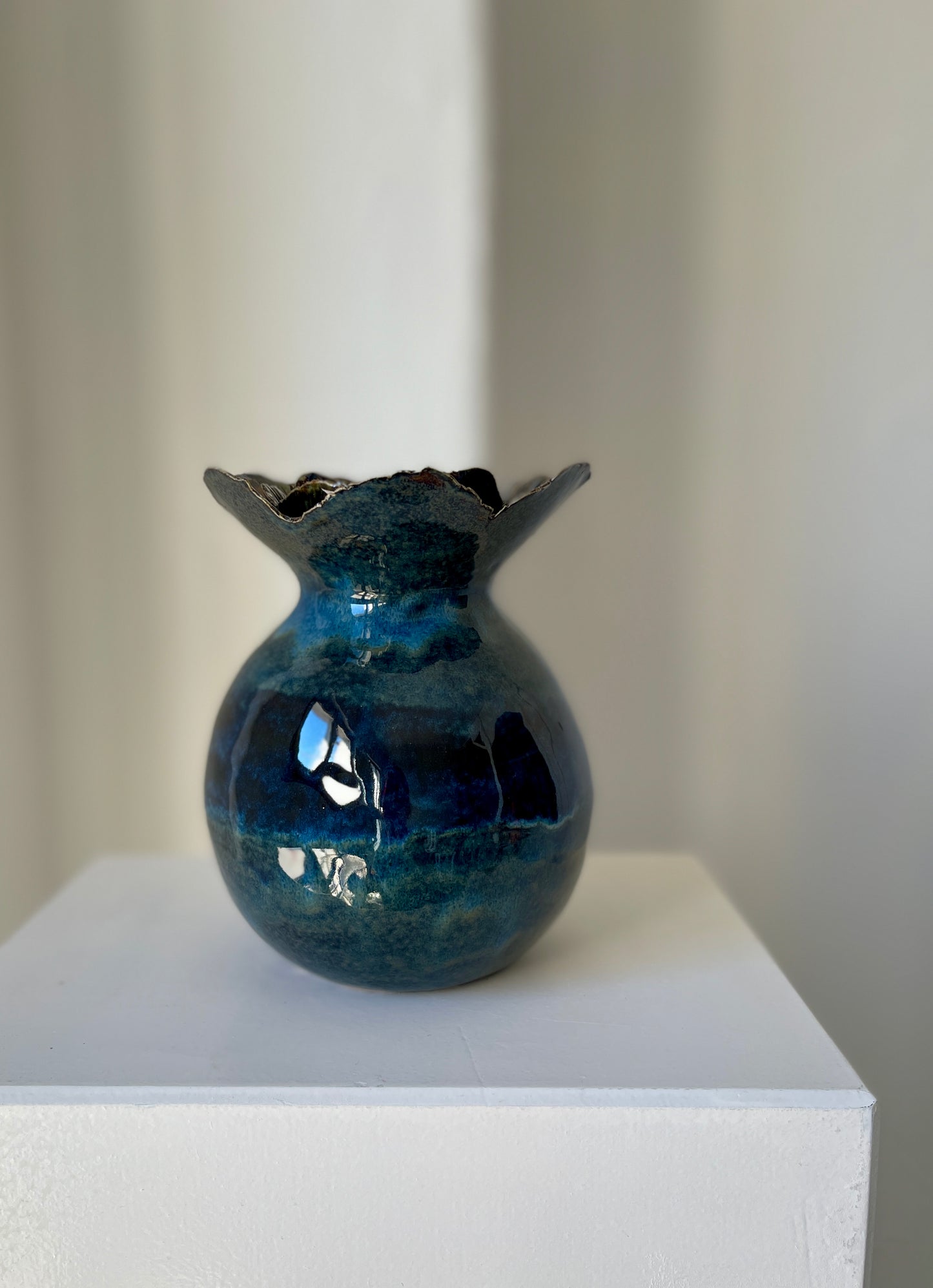 Eisblumenvase