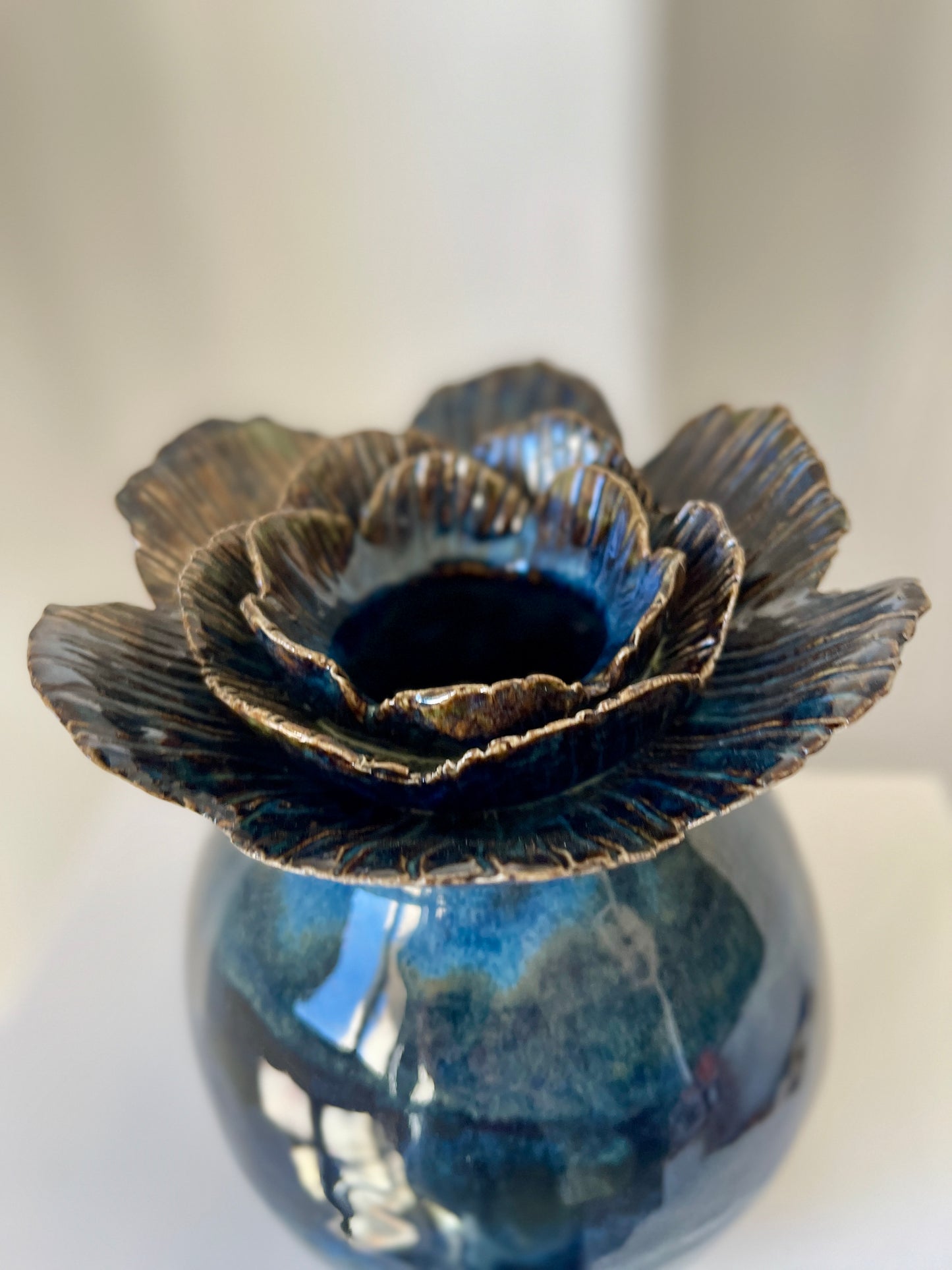 Eisblumenvase