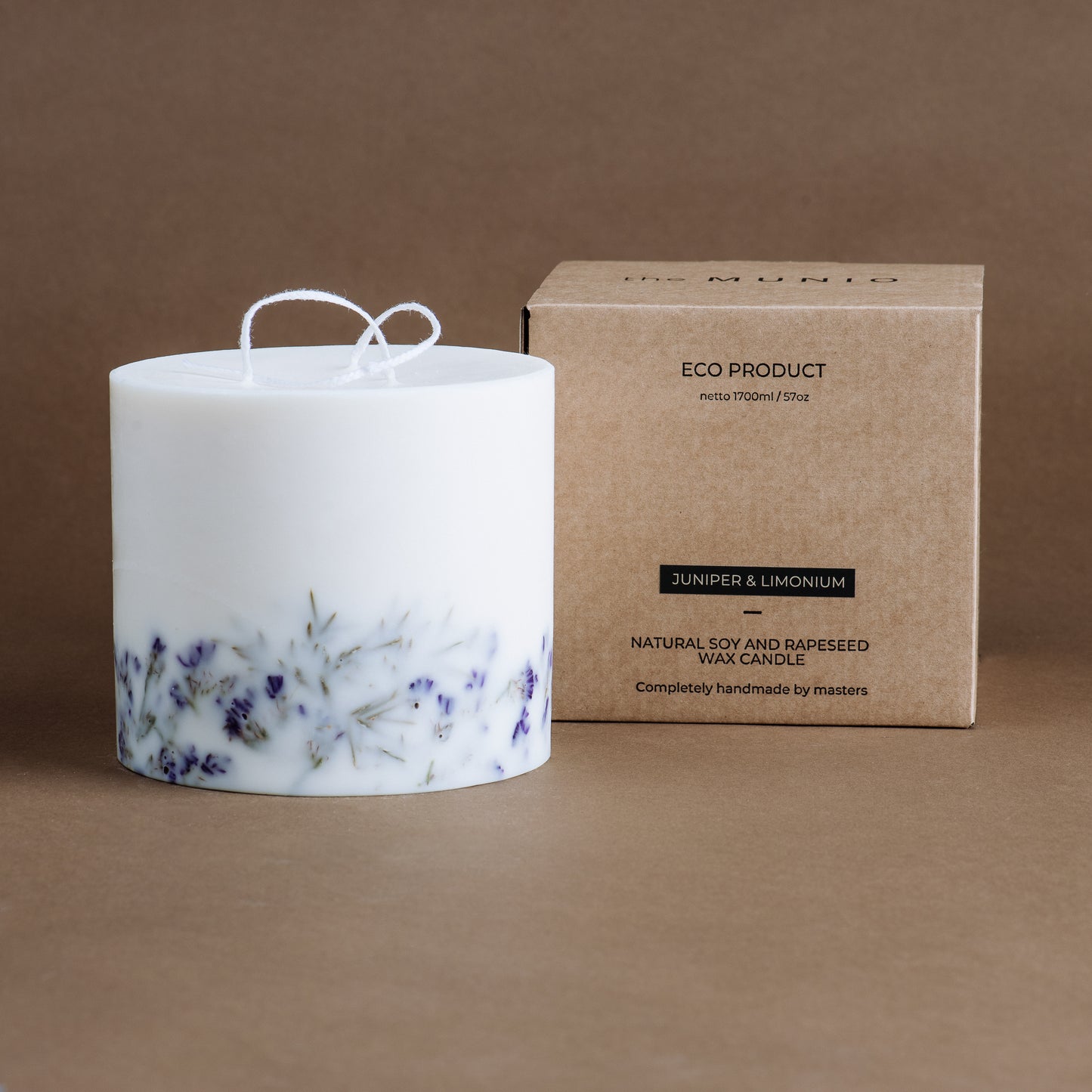 Juniper & Limonium Large 3-Wick Candle