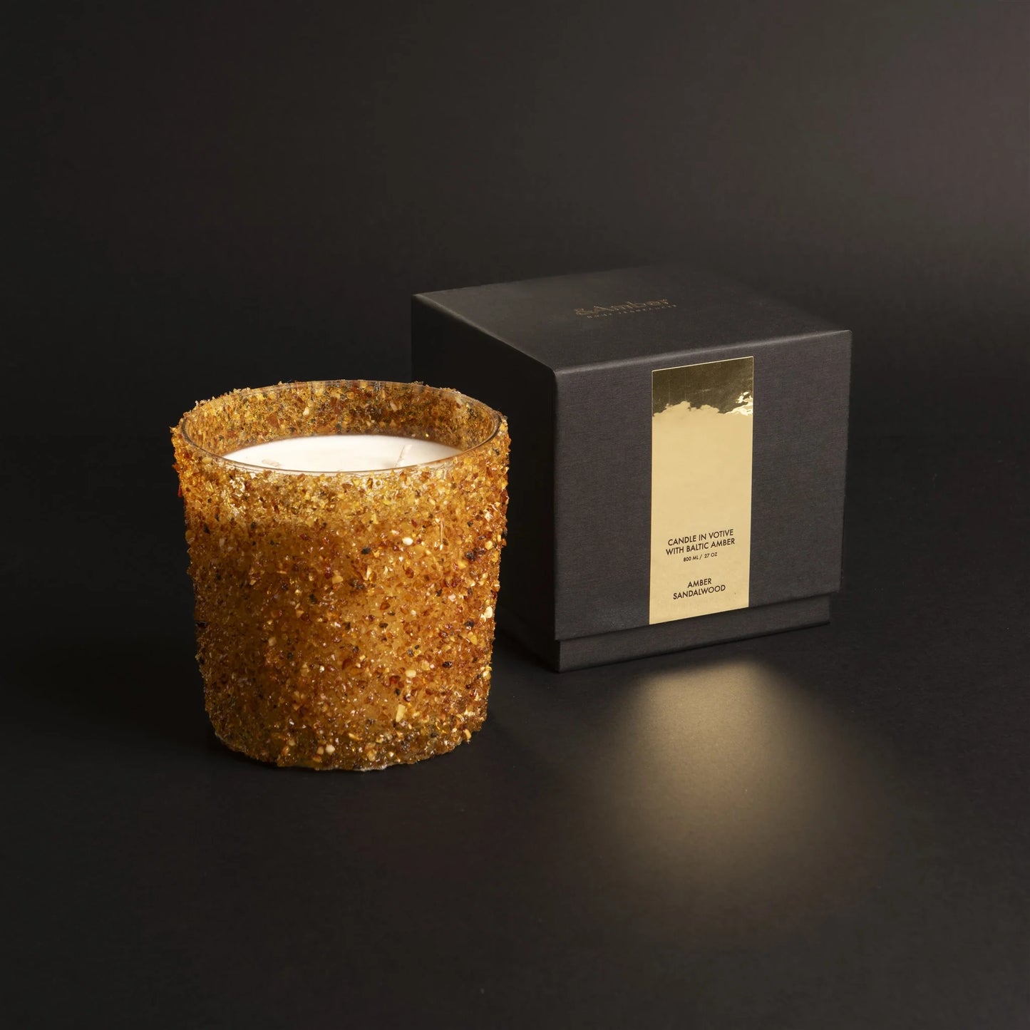 Amber - Sandalwood candle