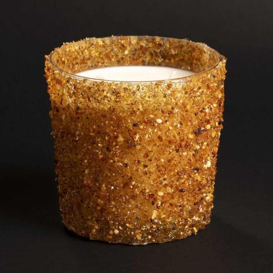 Amber Lavender - Cedarwood Candle