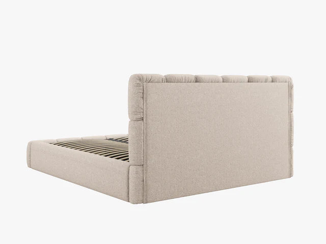 Bellis Bettgestell mit Stauraum | Boucle
