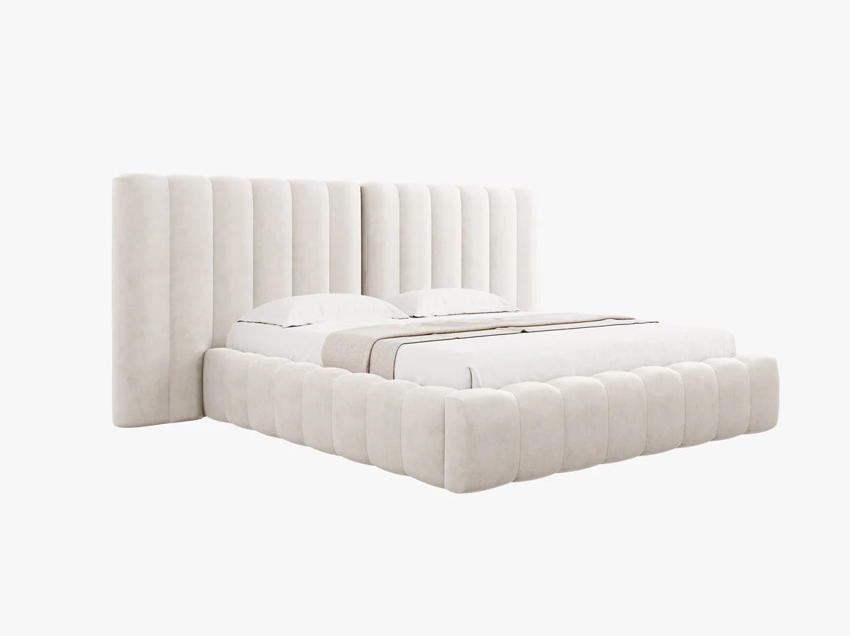 Bettgestell mit Stauraum | Chenille