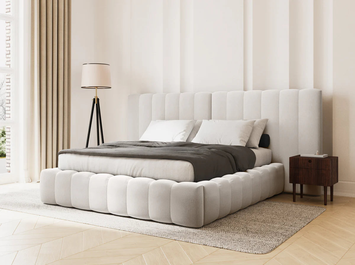 Bettgestell mit Stauraum | Chenille