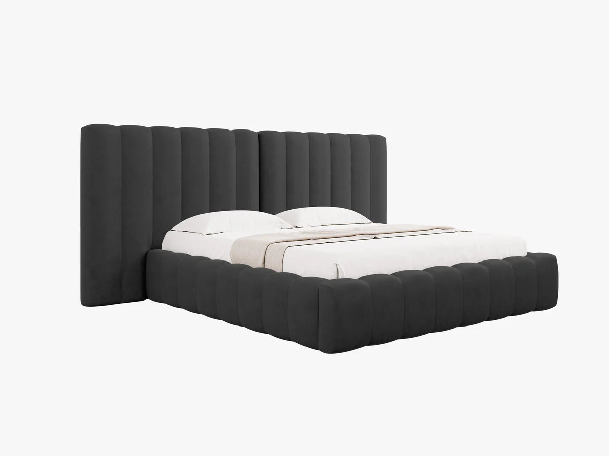 Bettgestell mit Stauraum | Chenille