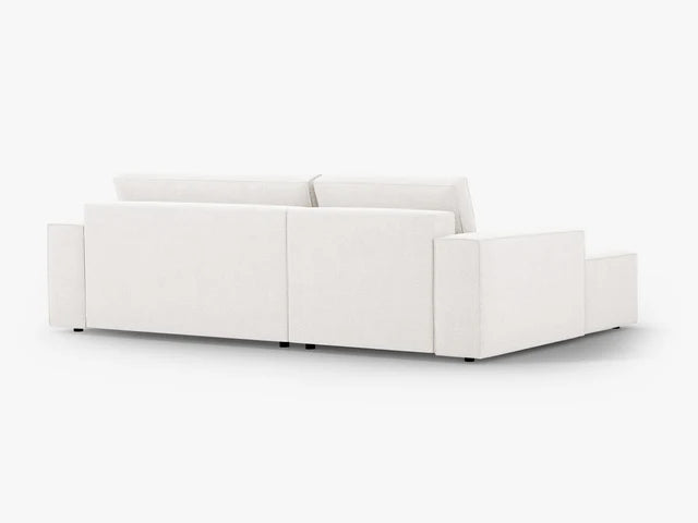 Ausziehbares Ecksofa | Schlafsofa Jodie Bouclé