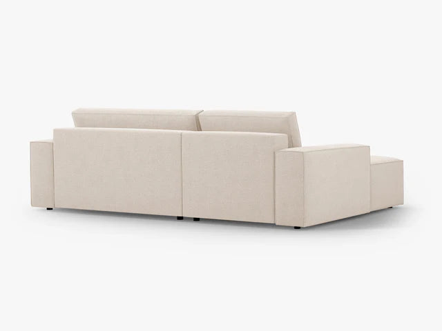 Ausziehbares Ecksofa | Schlafsofa Jodie Bouclé