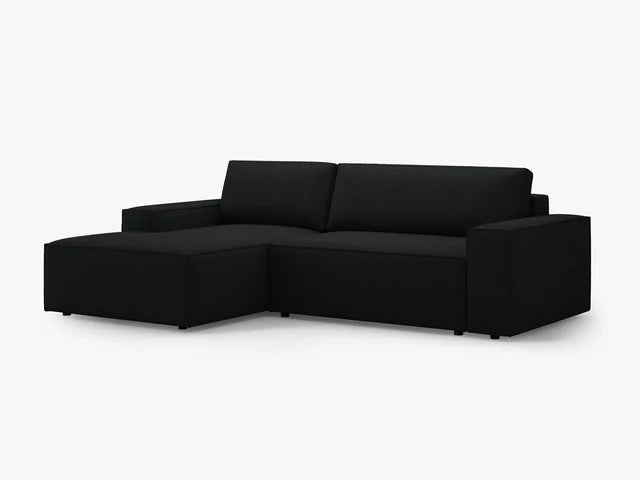 Ausziehbares Ecksofa | Schlafsofa Jodie Bouclé