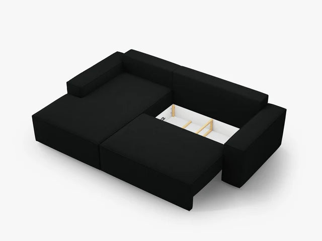 Ausziehbares Ecksofa | Schlafsofa Jodie Bouclé