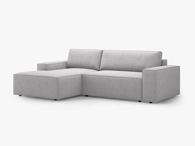 Ausziehbares Ecksofa | Schlafsofa Jodie Bouclé
