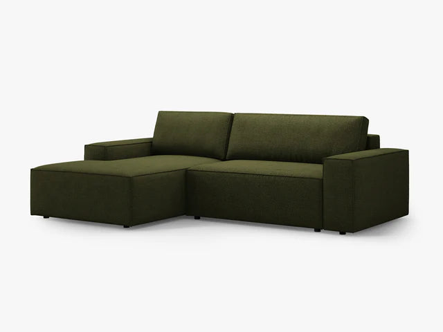Ausziehbares Ecksofa | Schlafsofa Jodie Bouclé