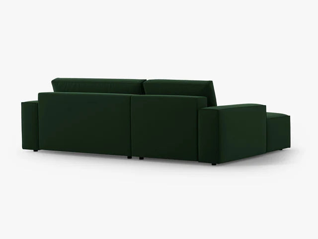Ausziehbares Ecksofa | Schlafsofa Jodie Samt