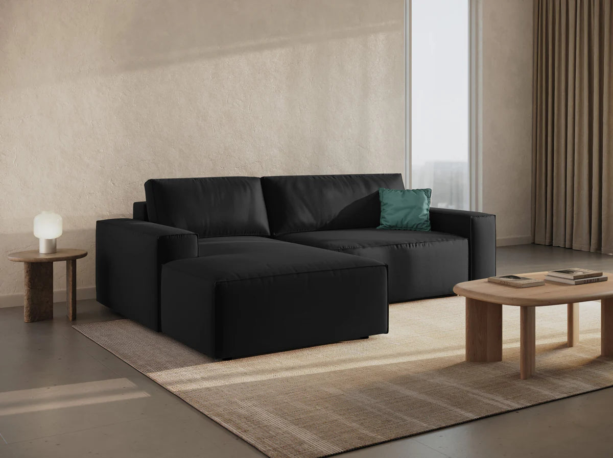 Ausziehbares Ecksofa | Schlafsofa Jodie Samt