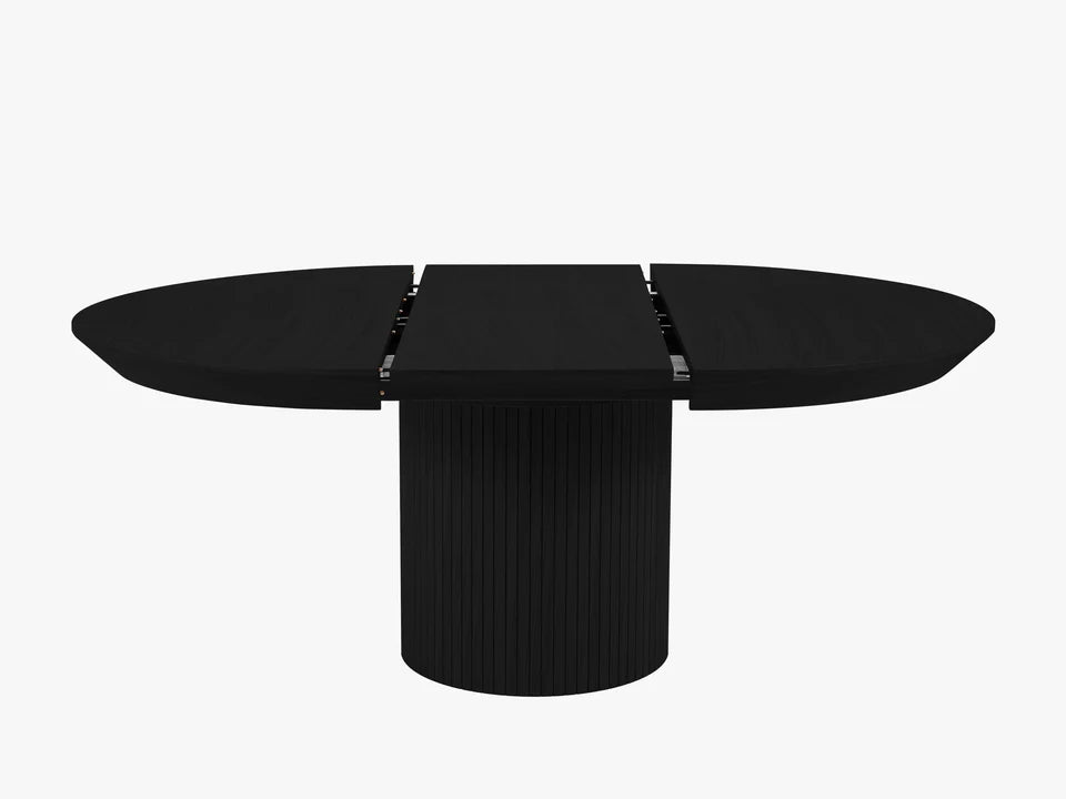 ausziehbaren Tisch Nicole | schwarze Eiche