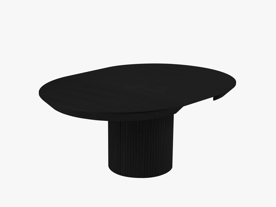 ausziehbaren Tisch Nicole | schwarze Eiche