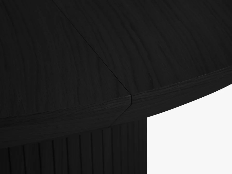 ausziehbaren Tisch Nicole | schwarze Eiche