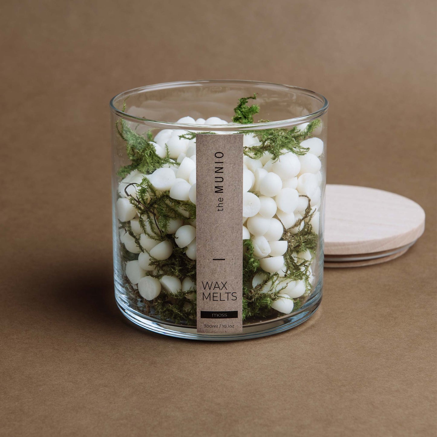 Moss Soy Wax Melts im Glas