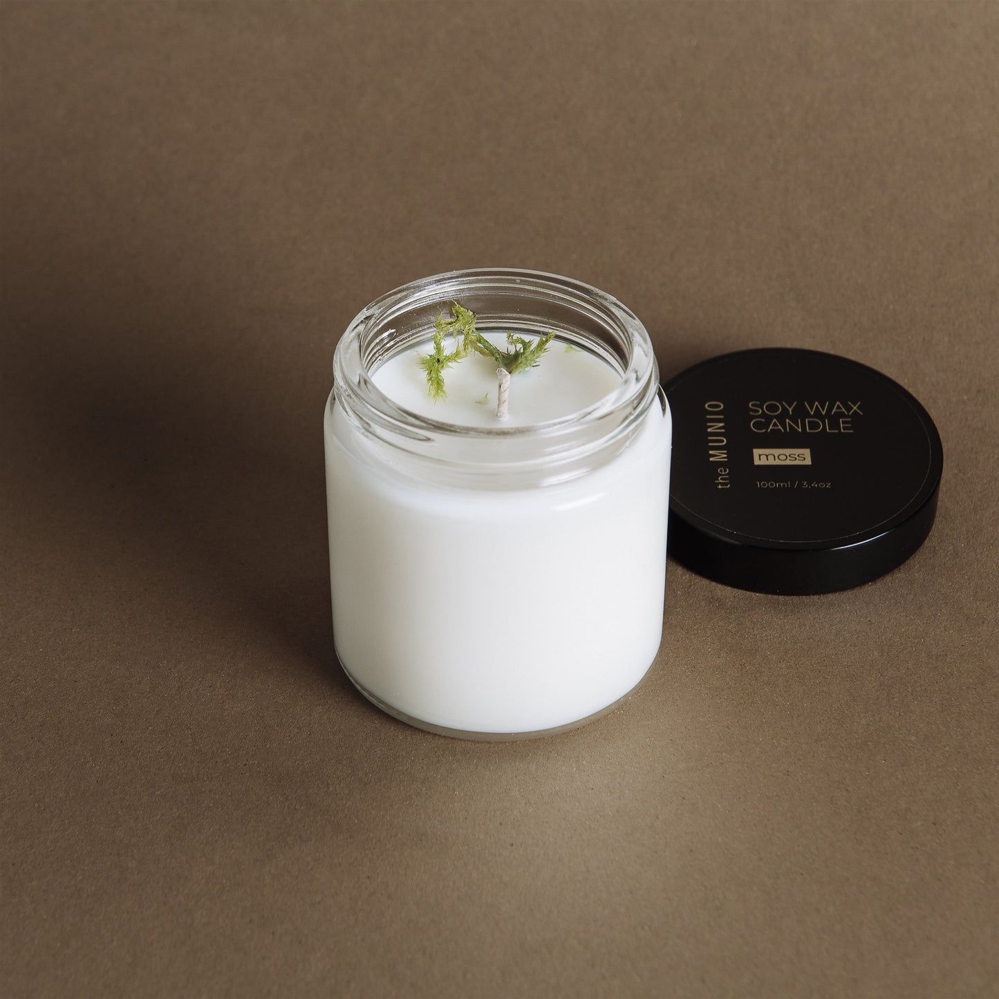 Moss Mini Candle im Glas