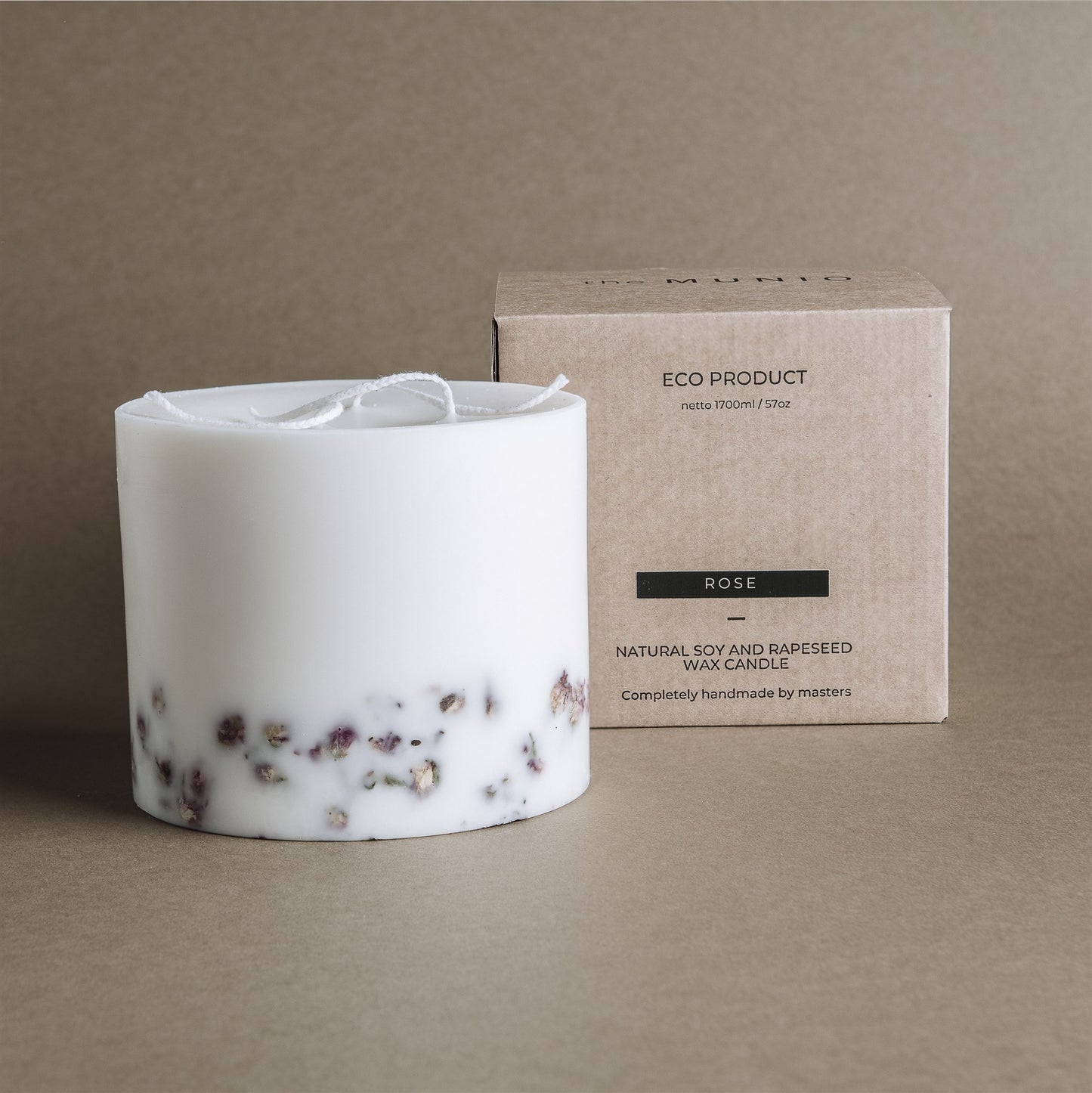 Rose Large 3-Wick Candle