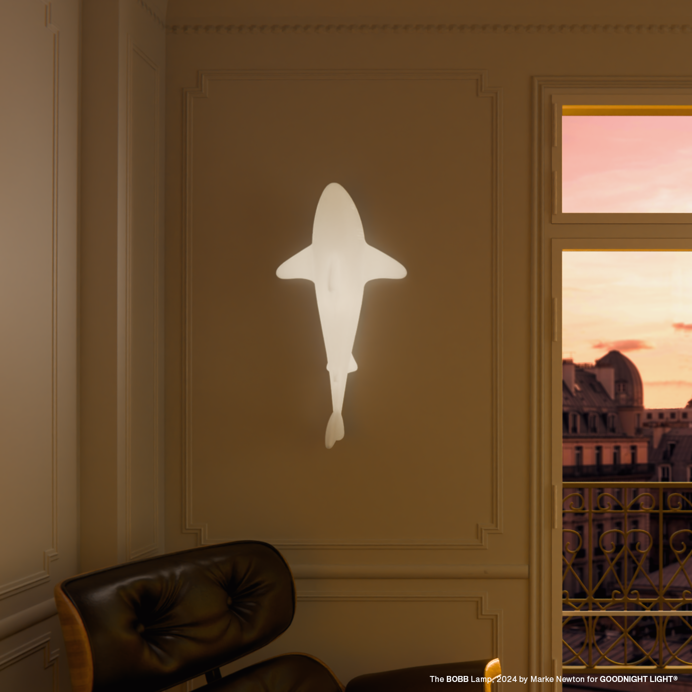 bobb the shark lamp