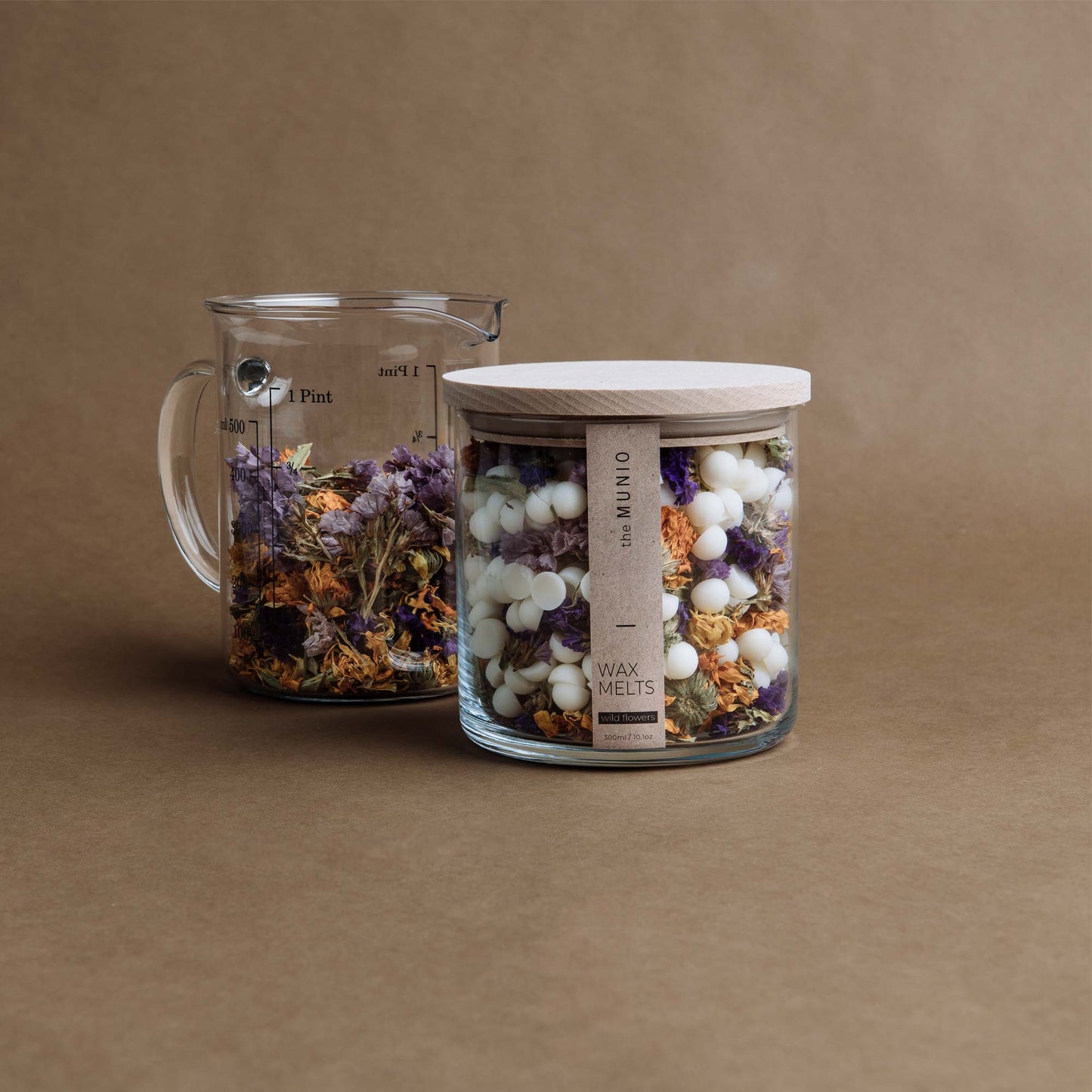 Wild Flowers Soy Wax Melts im Glas