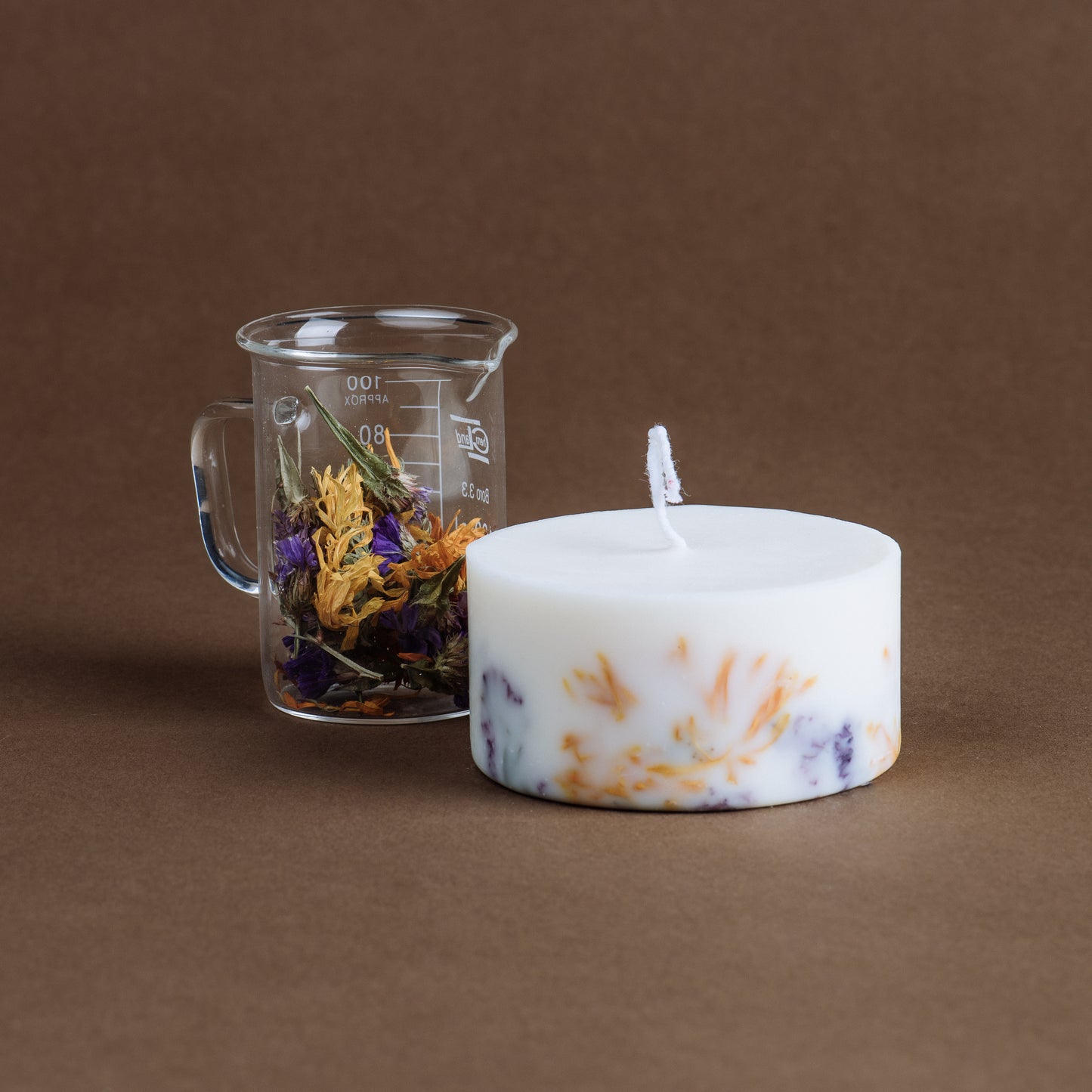 Wild Flowers Mini Candle