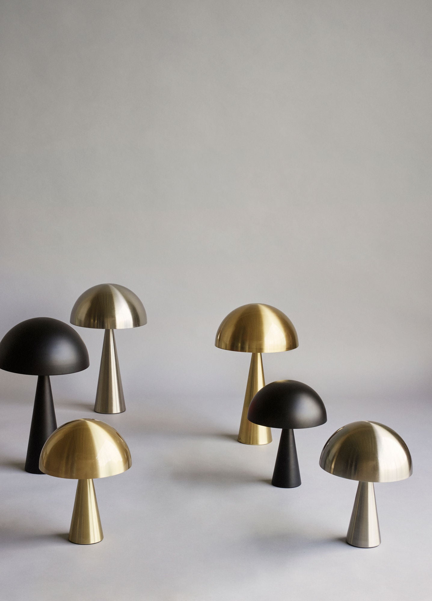 Mush Tischlampe Tall Nickel