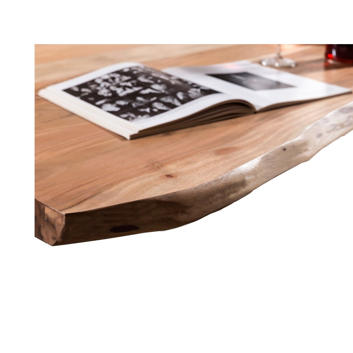 Akazienholz Tisch 120 x 80 cm