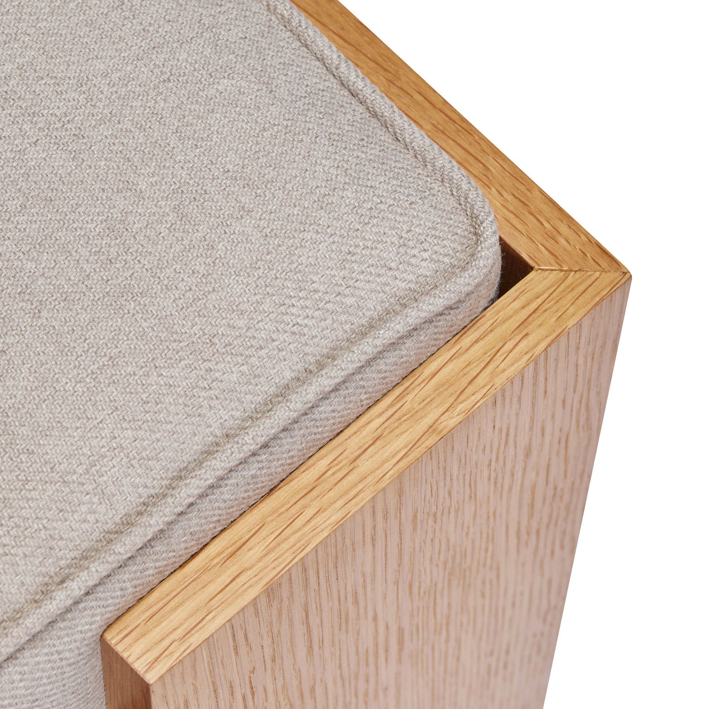 Forma Hocker Sandfarben/Naturfarben